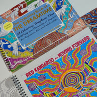 Thumbnail for 'Dreamtime Colouring Book' COLOURING BOOK by Mirree Contemporary Dreamtime Animal Series