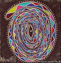 'Resting Place of Rainbow Serpent' Original Painting by Mirree Contemp ...